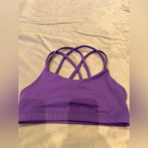 VIE ACTIVE Ladies Women’s Size Small Purple Sports Bra Yoga Top